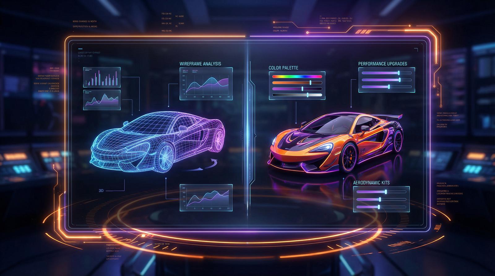 香蕉视频AI改装设计界面